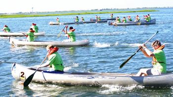 The race has just begun